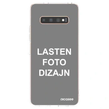 Picasee silikonski prozorni ovitek za Samsung Galaxy S10 Plus G975 - Lasten foto dizajn