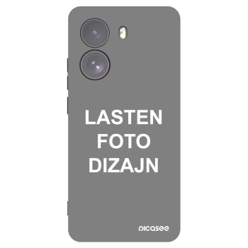 Picasee silikonski črni ovitek za Xiaomi Poco X7 - Lasten foto dizajn