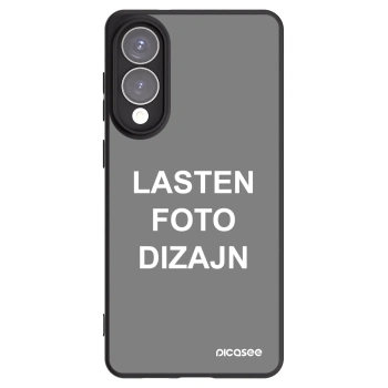 Picasee silikonski črni ovitek za Samsung Galaxy S25 Edge 5G - Lasten foto dizajn