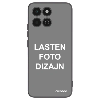 Picasee silikonski črni ovitek za Honor 200 Smart 5G - Lasten foto dizajn