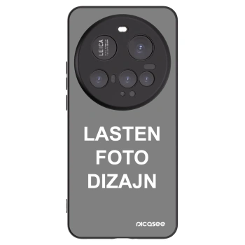 Picasee silikonski črni ovitek za Xiaomi 15 Ultra - Lasten foto dizajn