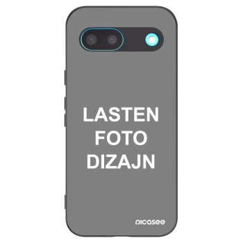 Picasee silikonski črni ovitek za Google Pixel 8 - Lasten foto dizajn