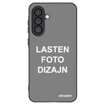 Picasee silikonski črni ovitek za Samsung Galaxy A56 5G A566B - Lasten foto dizajn