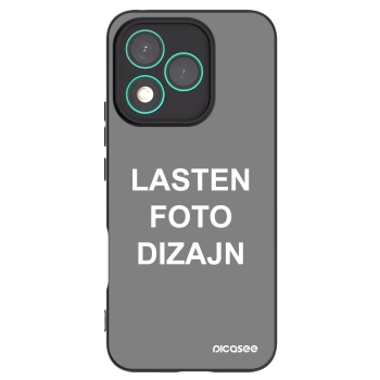 Picasee silikonski črni ovitek za Honor 400 Lite 5G - Lasten foto dizajn