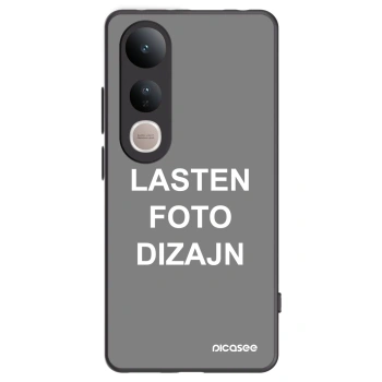 Picasee silikonski črni ovitek za Vivo V50 Lite 5G - Lasten foto dizajn