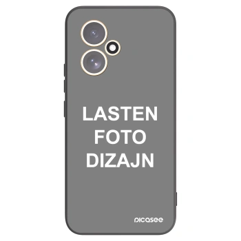 Picasee silikonski črni ovitek za Honor 400 5G - Lasten foto dizajn