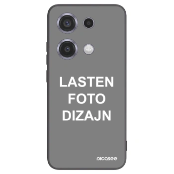 Picasee silikonski črni ovitek za Xiaomi Redmi Note 14S - Lasten foto dizajn
