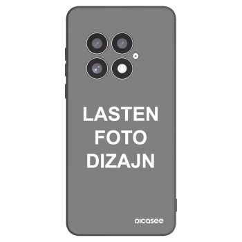 Picasee silikonski črni ovitek za OnePlus 13 5G - Lasten foto dizajn