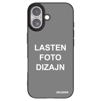 Picasee silikonski črni ovitek za Apple iPhone 17 - Lasten foto dizajn