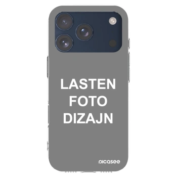 Picasee silikonski prozorni ovitek za Apple iPhone 17 Pro - Lasten foto dizajn