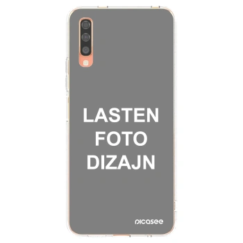 Picasee silikonski prozorni ovitek za Samsung Galaxy A70 A705F - Lasten foto dizajn