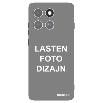 Picasee silikonski črni ovitek za Motorola Edge 60 Pro - Lasten foto dizajn