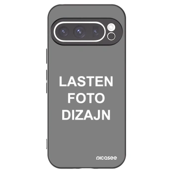 Picasee silikonski črni ovitek za Google Pixel 9 Pro XL - Lasten foto dizajn