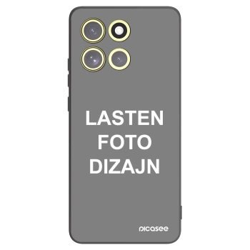 Picasee silikonski črni ovitek za Motorola Moto G86 5G - Lasten foto dizajn