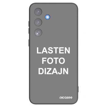 Picasee silikonski črni ovitek za Samsung Galaxy S25 FE 5G - Lasten foto dizajn