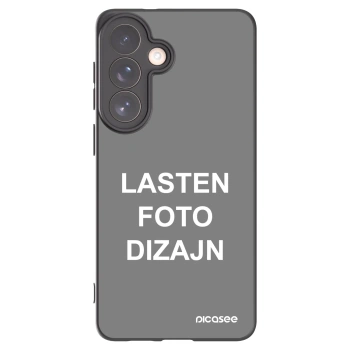 Picasee silikonski črni ovitek za Samsung Galaxy S26+ - Lasten foto dizajn