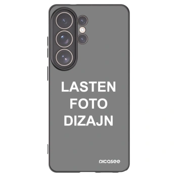 Picasee silikonski črni ovitek za Samsung Galaxy S26 Ultra - Lasten foto dizajn