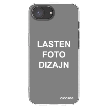 Picasee silikonski prozorni ovitek za Apple iPhone 17e - Lasten foto dizajn