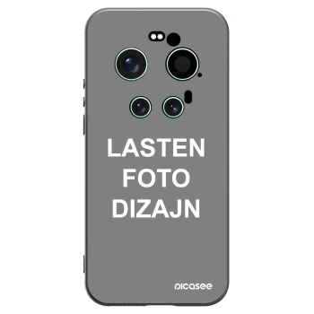 Picasee silikonski črni ovitek za Xiaomi 17 Ultra - Lasten foto dizajn
