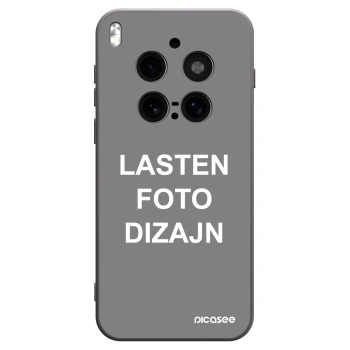 Picasee silikonski črni ovitek za Vivo X300 Pro - Lasten foto dizajn