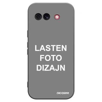 Picasee silikonski črni ovitek za Google Pixel 10a - Lasten foto dizajn