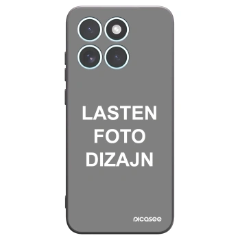 Picasee silikonski črni ovitek za Motorola Edge 70 Fusion - Lasten foto dizajn