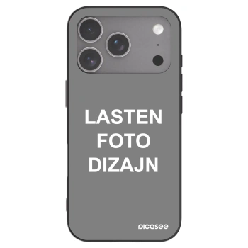 Picasee silikonski črni ovitek za Apple iPhone 18 Pro - Lasten foto dizajn