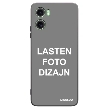 Picasee silikonski črni ovitek za Motorola Moto G06 - Lasten foto dizajn