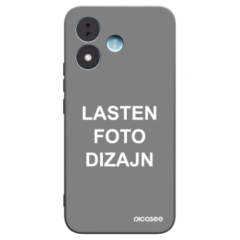 Picasee silikonski črni ovitek za Xiaomi Redmi Note 17 5G - Lasten foto dizajn