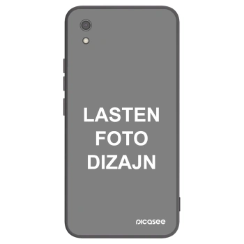 Picasee silikonski črni ovitek za Xiaomi Redmi 7A - Lasten foto dizajn