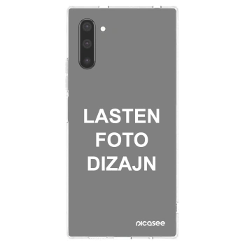 Picasee silikonski prozorni ovitek za Samsung Galaxy Note 10 N970F - Lasten foto dizajn