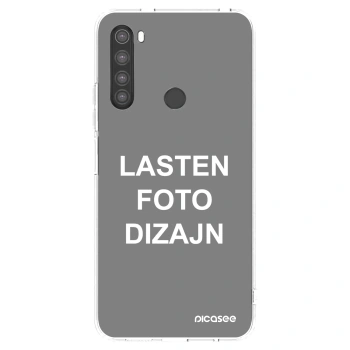 Picasee silikonski prozorni ovitek za Xiaomi Redmi Note 8 - Lasten foto dizajn