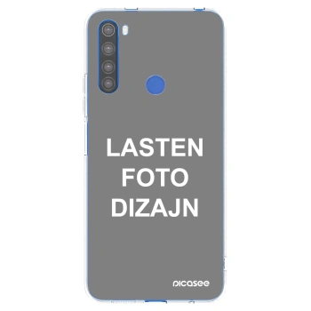 Picasee silikonski prozorni ovitek za Xiaomi Redmi Note 8T - Lasten foto dizajn