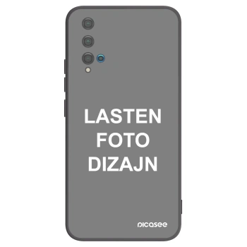 Picasee silikonski črni ovitek za Huawei Nova 5T - Lasten foto dizajn