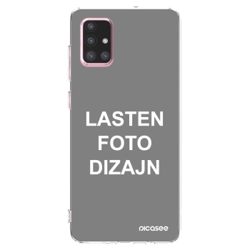 Picasee silikonski prozorni ovitek za Samsung Galaxy A71 A715F - Lasten foto dizajn