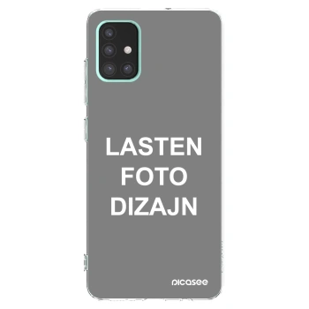 Picasee silikonski prozorni ovitek za Samsung Galaxy A51 A515F - Lasten foto dizajn