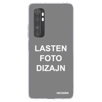 Picasee silikonski prozorni ovitek za Xiaomi Mi Note 10 Lite - Lasten foto dizajn