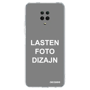 Picasee silikonski prozorni ovitek za Xiaomi Redmi Note 9S - Lasten foto dizajn