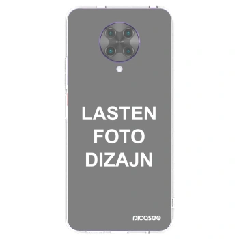 Picasee silikonski prozorni ovitek za Xiaomi Poco F2 Pro - Lasten foto dizajn