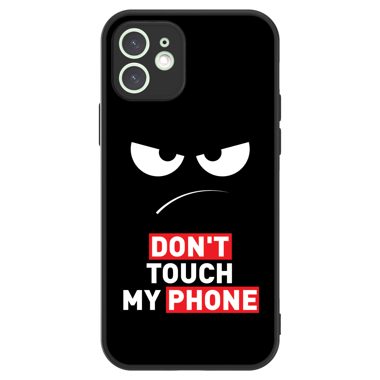 Picasee ULTIMATE CASE za Apple iPhone 12 - Angry Eyes - Transparent