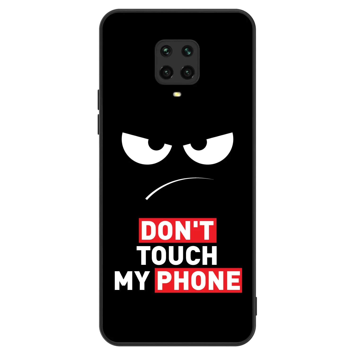Picasee ULTIMATE CASE za Xiaomi Redmi Note 9 Pro - Angry Eyes - Transparent