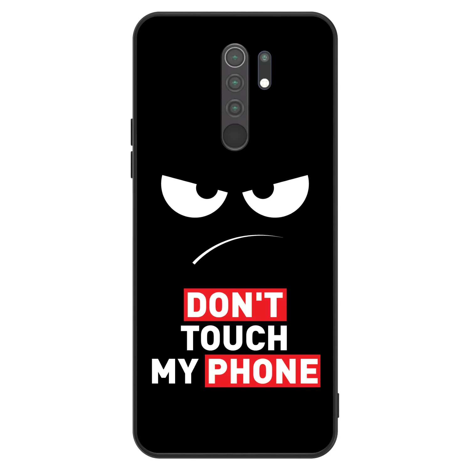 Picasee ULTIMATE CASE za Xiaomi Redmi 9 - Angry Eyes - Transparent