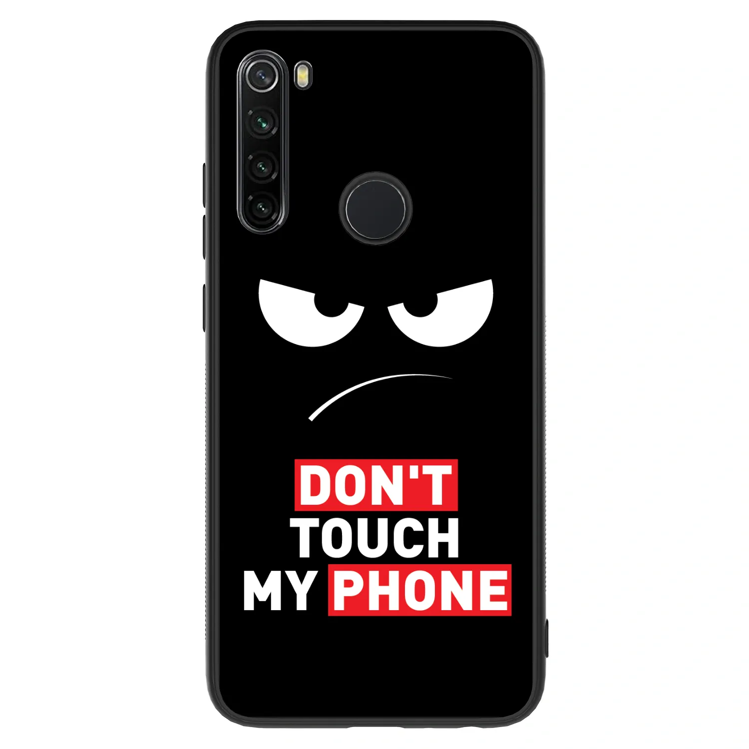 Picasee ULTIMATE CASE za Xiaomi Redmi Note 8 - Angry Eyes - Transparent
