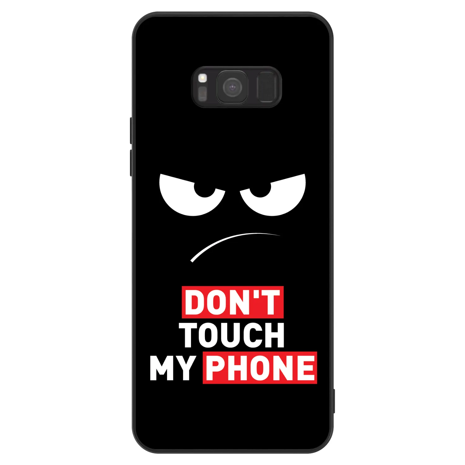 Picasee ULTIMATE CASE za Samsung Galaxy S8 G950F - Angry Eyes - Transparent