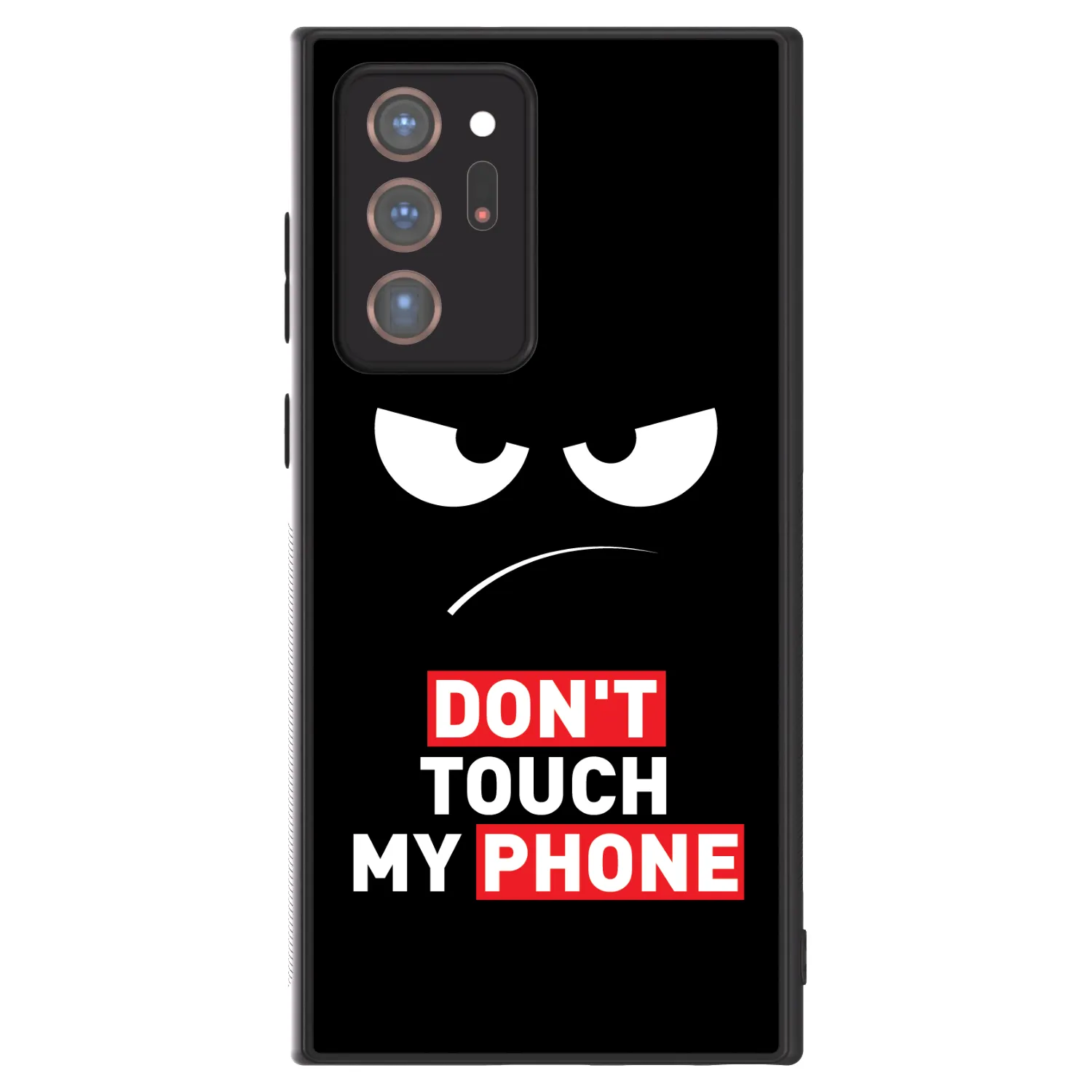 Picasee ULTIMATE CASE za Samsung Galaxy Note 20 Ultra - Angry Eyes - Transparent