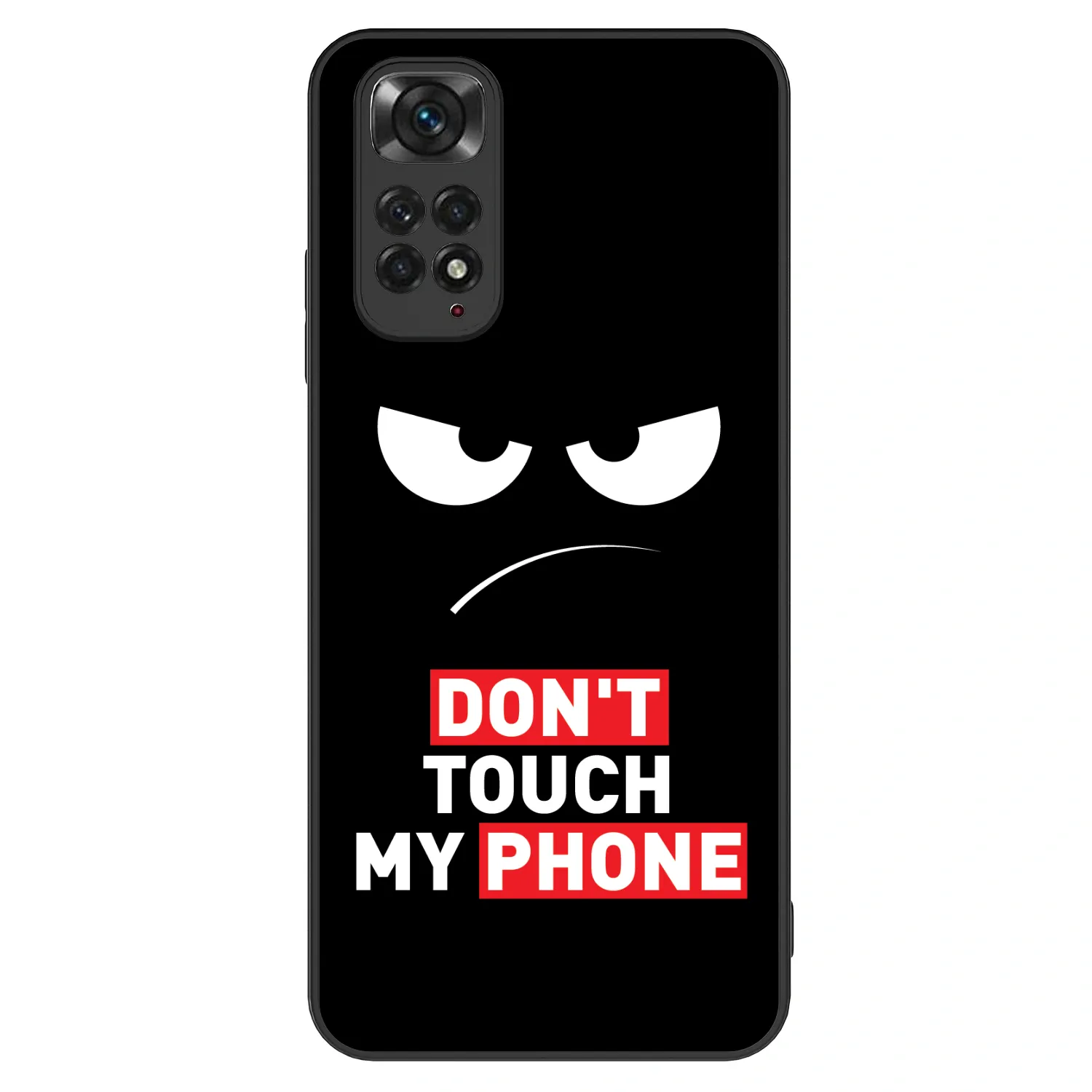 Picasee ULTIMATE CASE za Xiaomi Redmi Note 11S 4G - Angry Eyes - Transparent