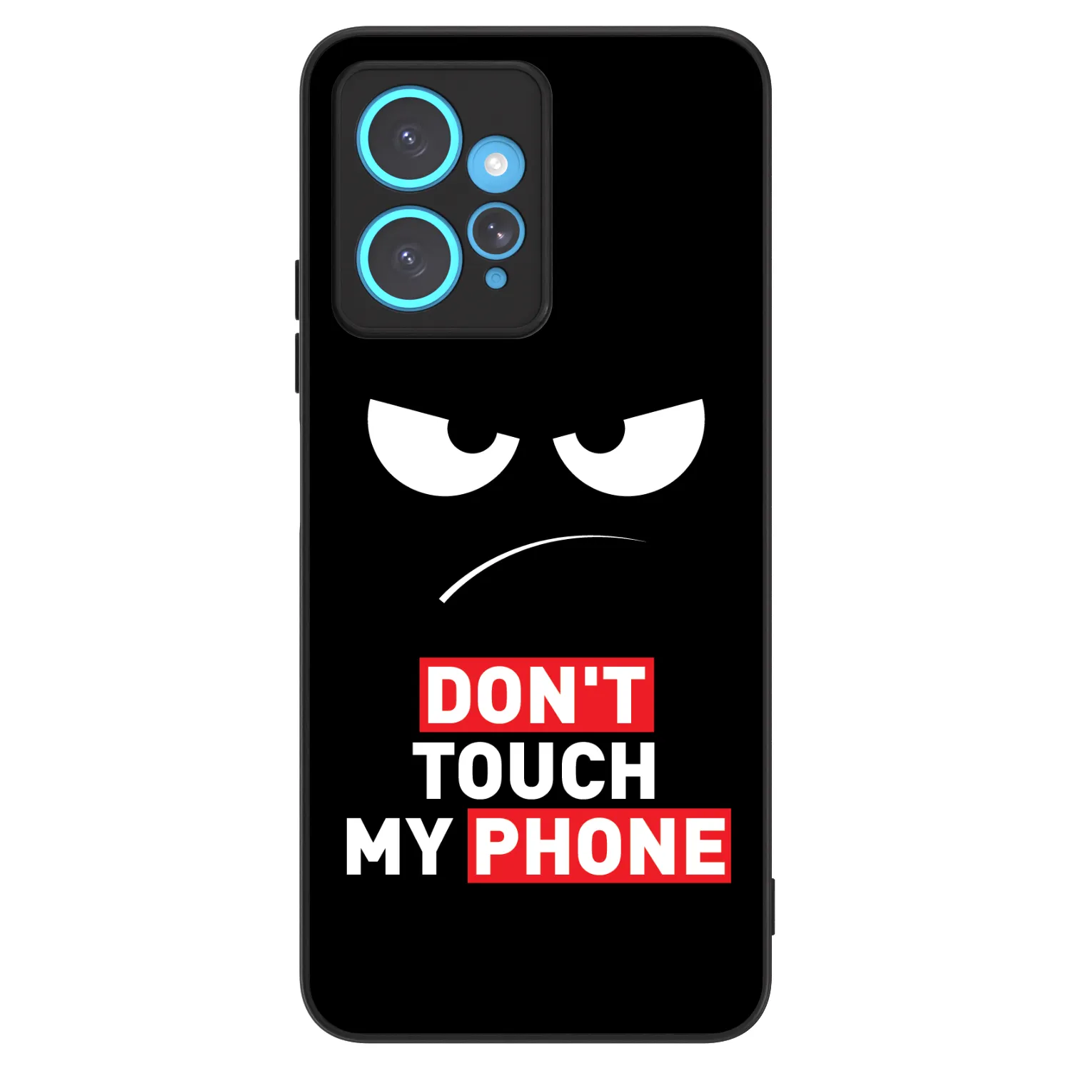 Picasee ULTIMATE CASE za Xiaomi Redmi Note 12 4G - Angry Eyes - Transparent