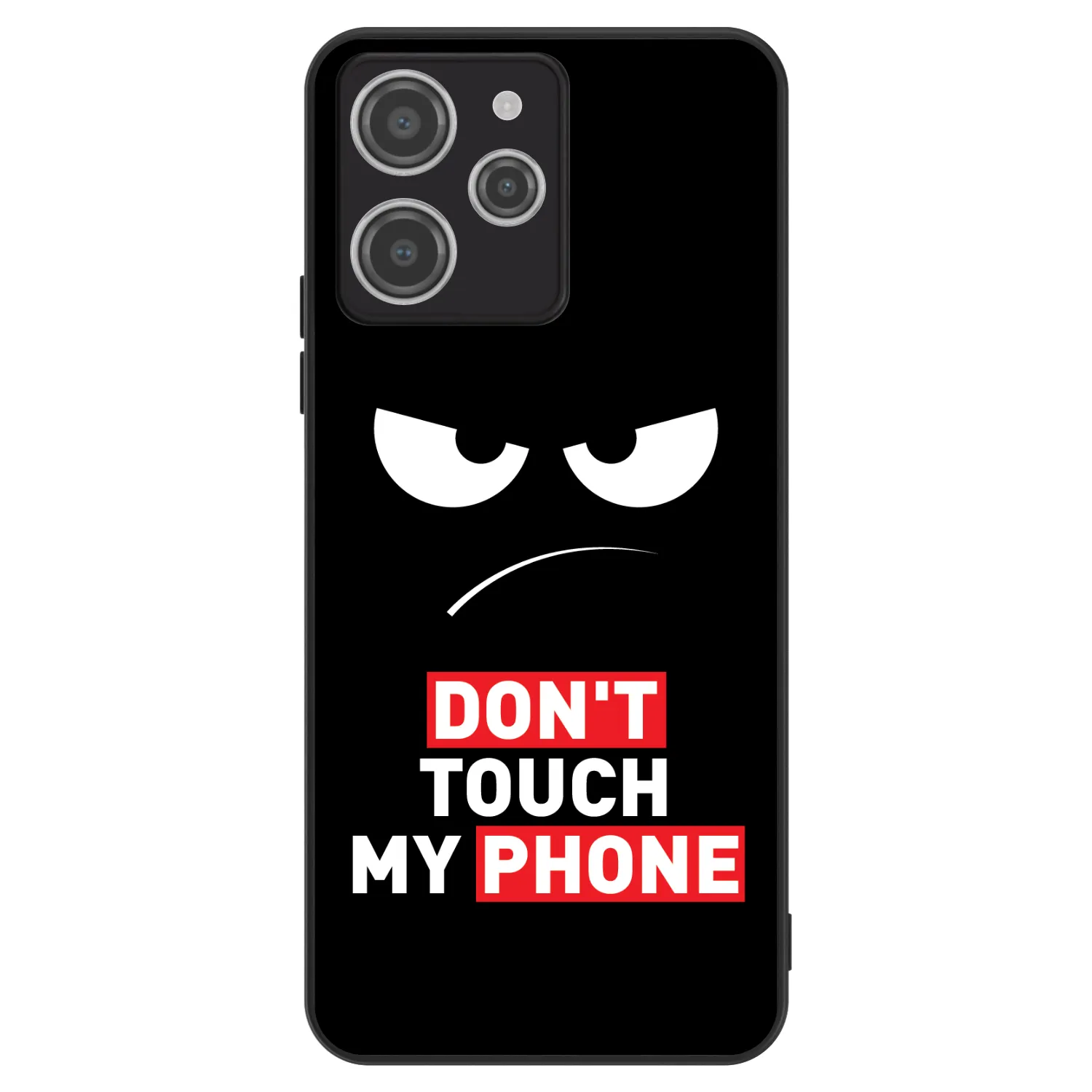 Picasee ULTIMATE CASE za Xiaomi Redmi 12 4G - Angry Eyes - Transparent