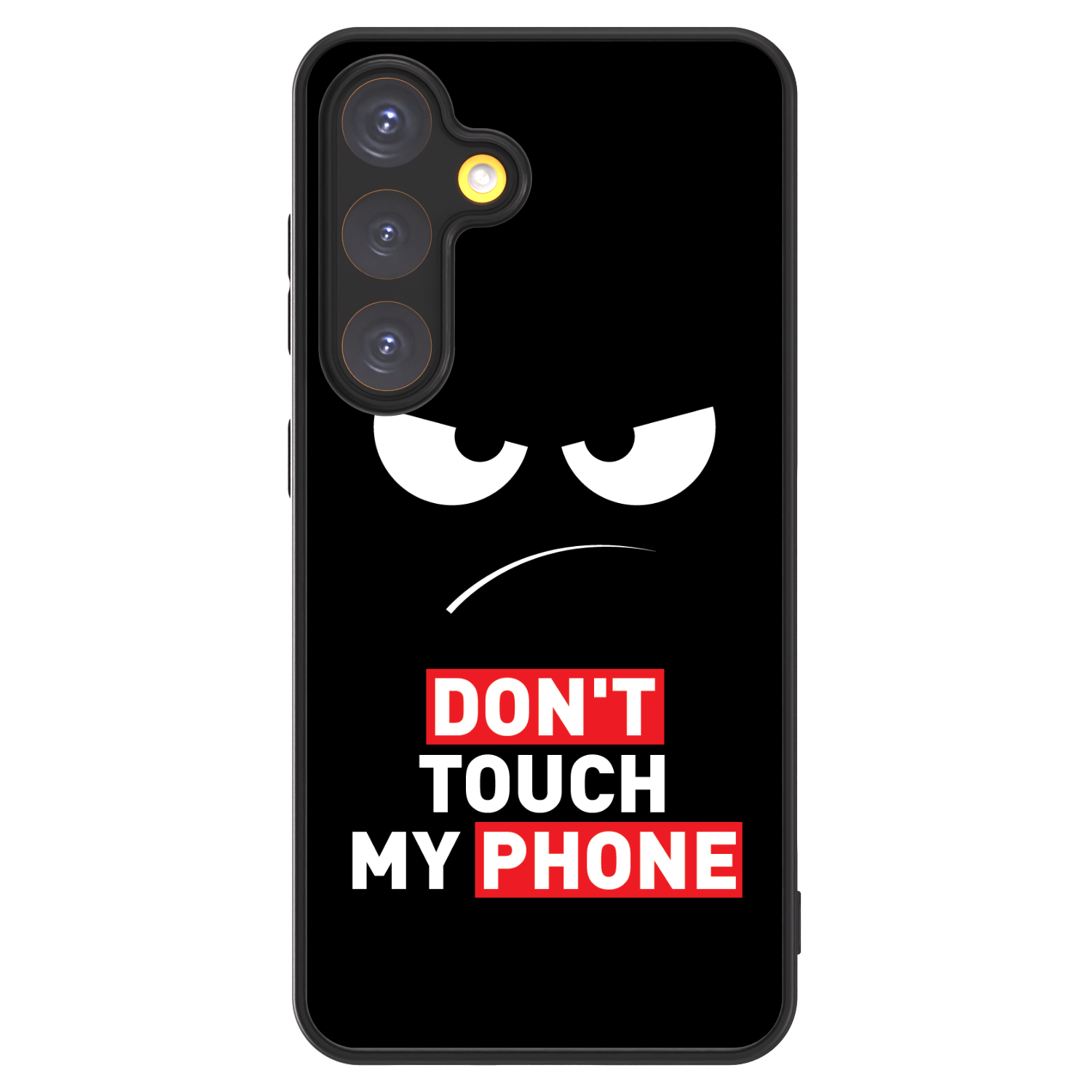 Picasee ULTIMATE CASE za Samsung Galaxy S24 S921B 5G - Angry Eyes - Transparent