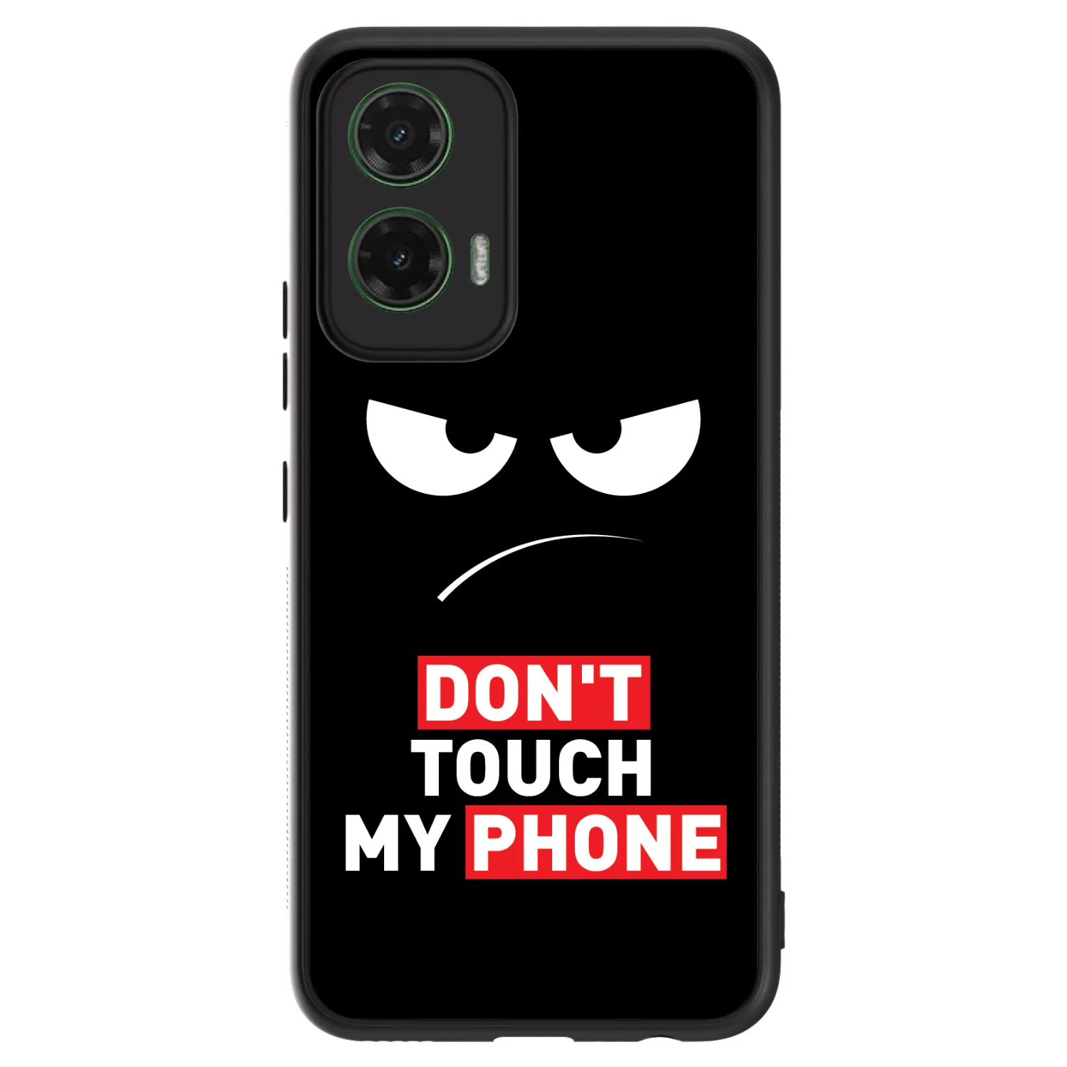 Picasee ULTIMATE CASE za Motorola Moto G35 5G - Angry Eyes - Transparent